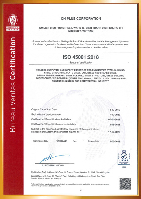 ISO 45001:2018